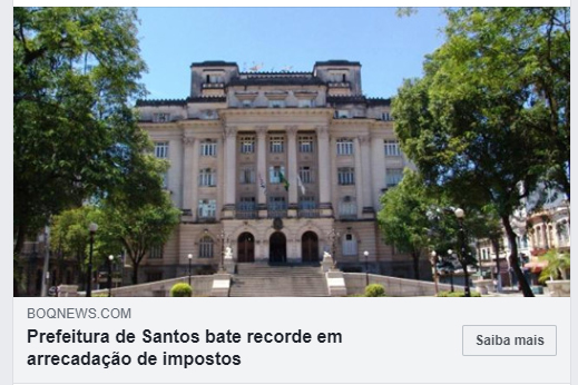 Manchete do jornal Boqueirão News