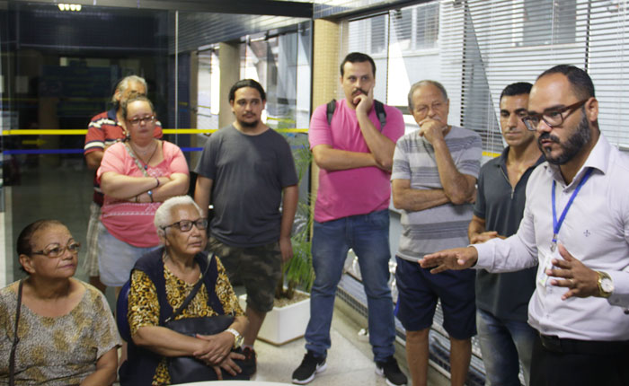 Foto da reunião com o atual presidente da CAPEP no dia 06/12/18